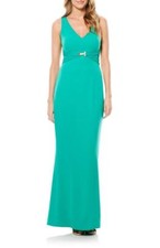Laundry by Shelli Segal Cutout Jersey Gown-Size 2 (F# 108 B)