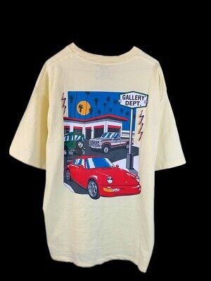 Gallery Dept T Shirt L Drive Thru Boxy Fit Beverly Hills Retro Car Graphic
