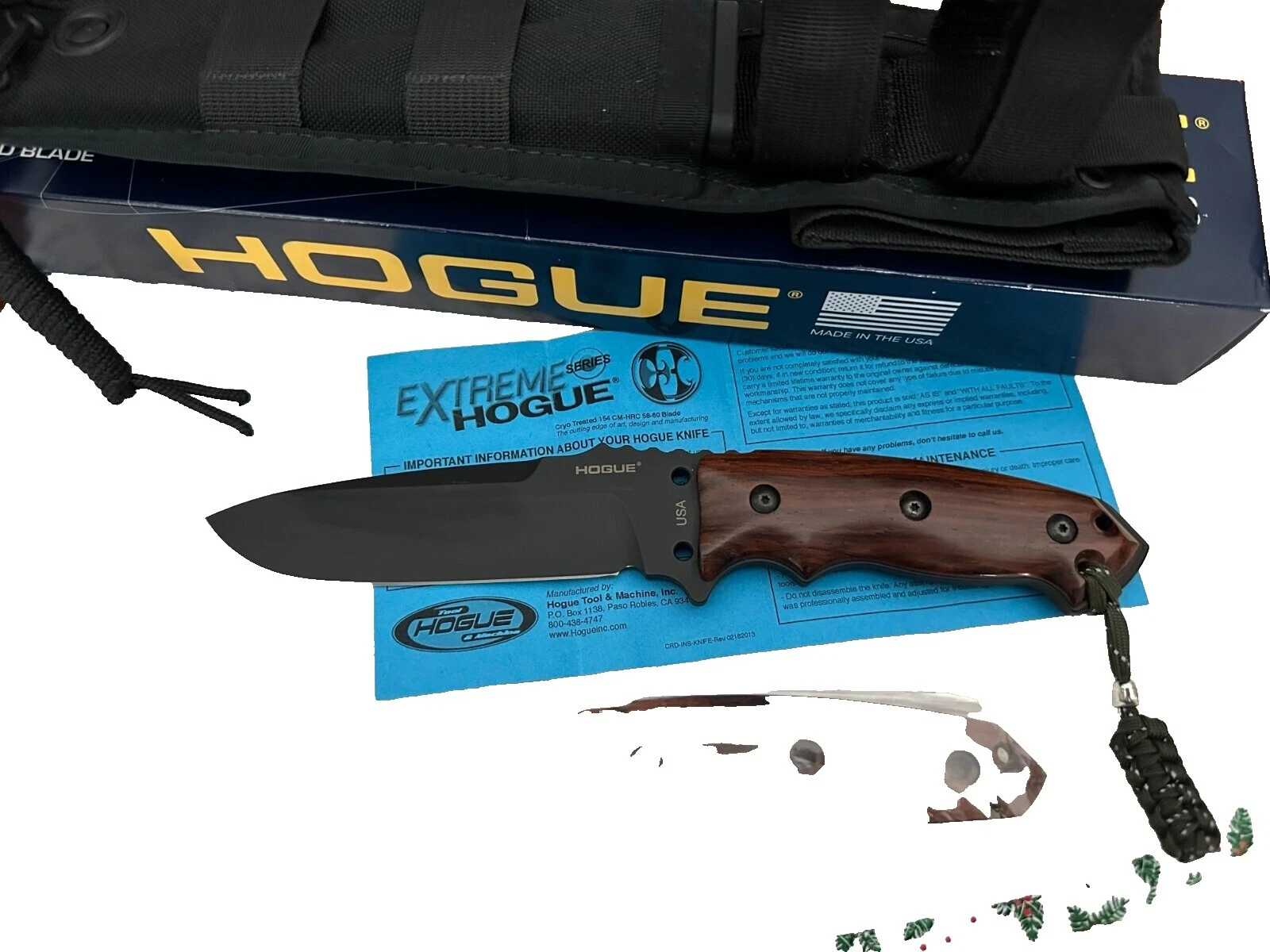 Hogue modernos de colección Cuchillos de Hoja Fija producidos en fábricas