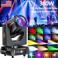 380W 20R Beam Moving Head Disco Light DMX DJ Club IP33 Rainbow Stage Lighting