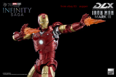 Threezero 3a Dlx Series Iron Man Mk3 Marvel Studios:The Infinity