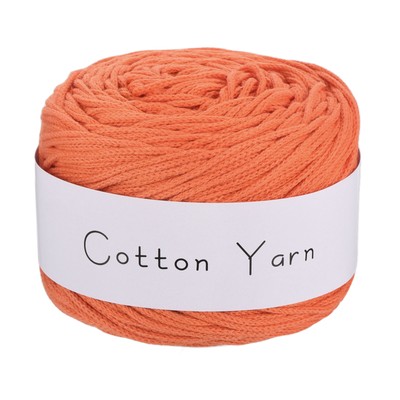 1 Stück Häkelgarn Strickgarn Deckengarn zum Häkeln leuchtend orange