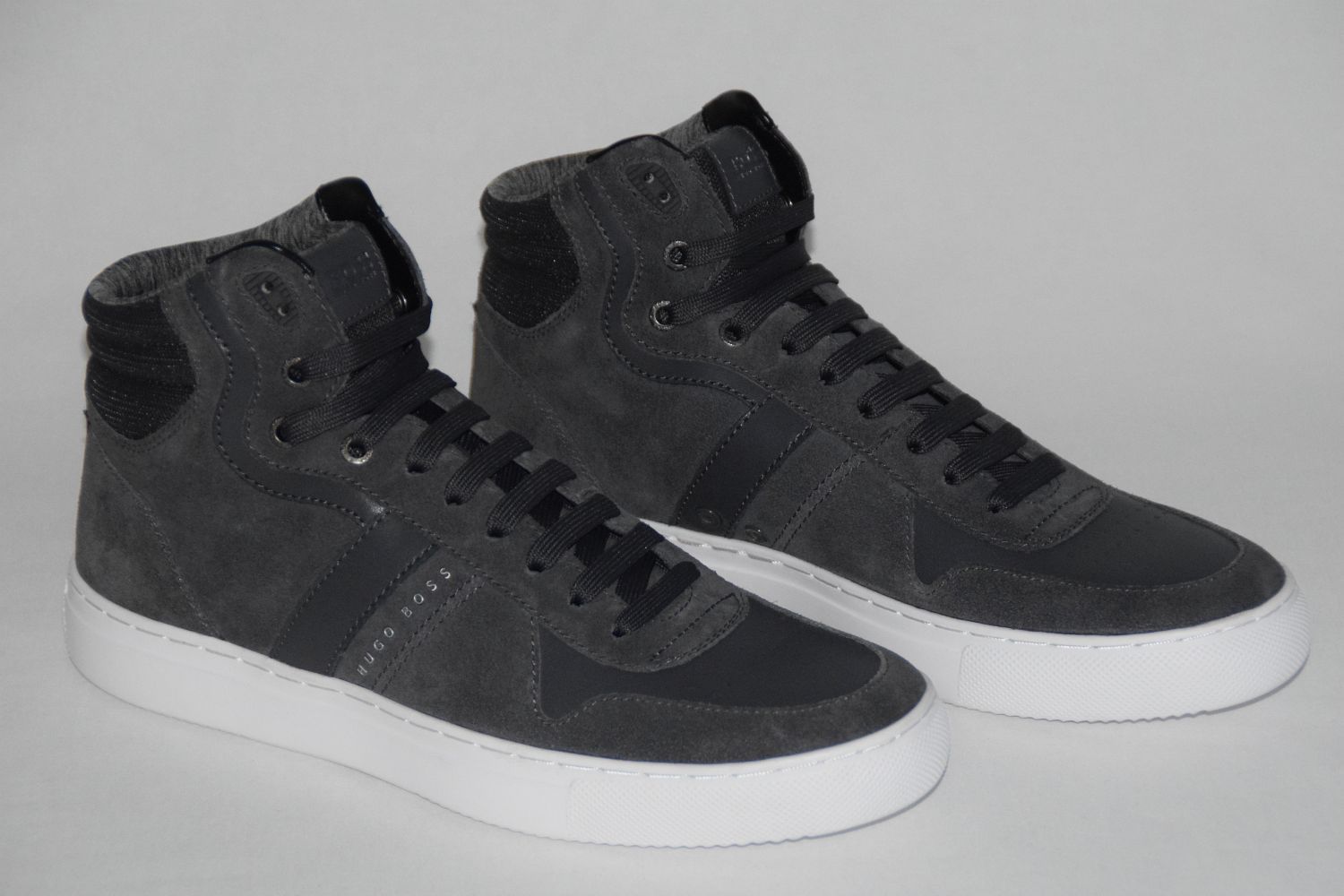 Hugo Boss Green Hightop-Sneaker, Tg. 42// 9, Dark Grey Hugo Boss Green Hightop-Sneaker, Tg. 42// 9, Dark Grey