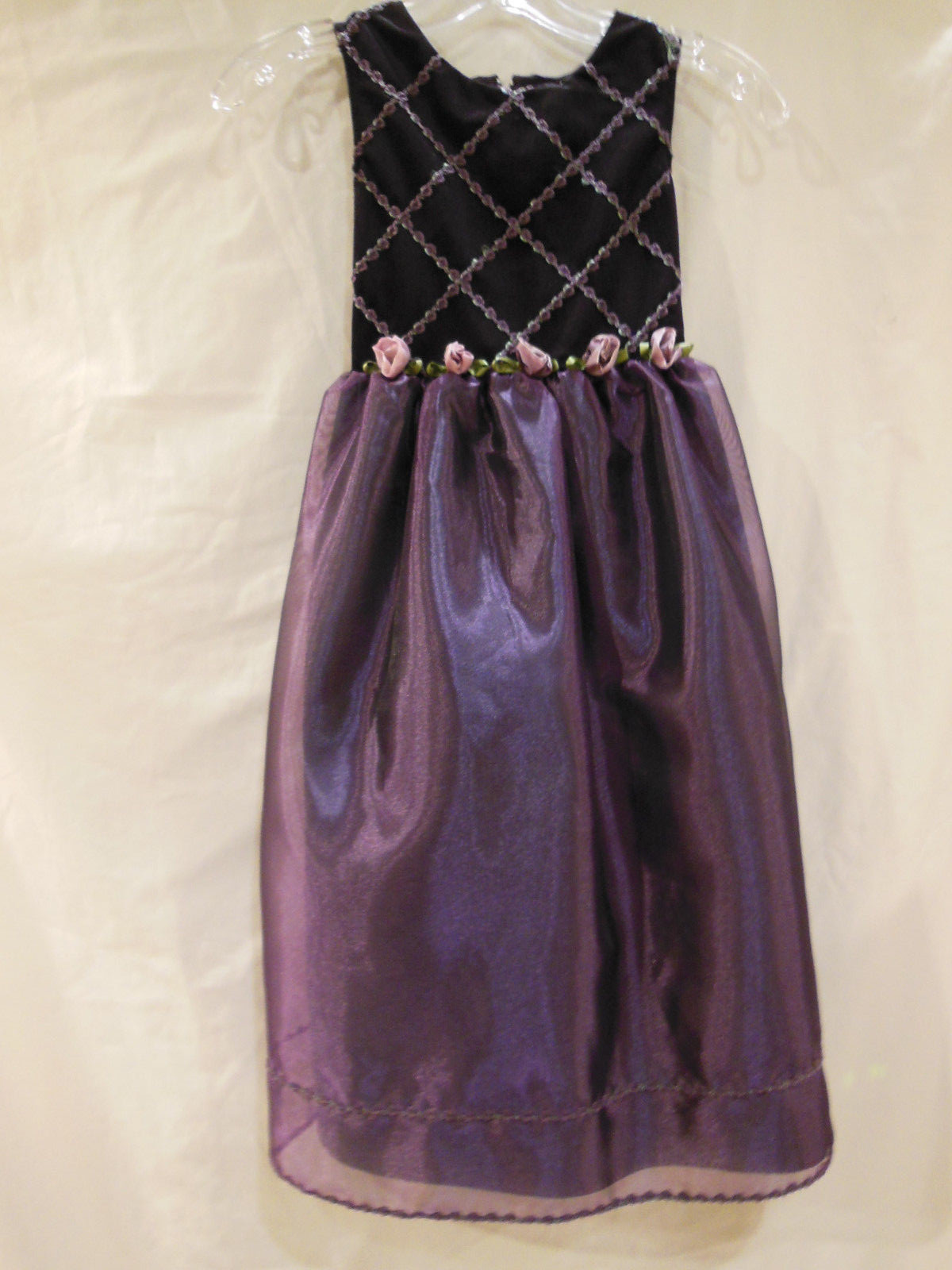 bonnie jean purple dress