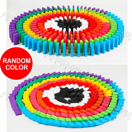 240-960pcs Domino Blocks Tiles Tumbling Dominoes Knock Down A - Picture 10 of 19