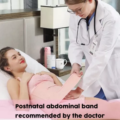 Postpartum Belly Band C Section Belly Wrap Abdominal Binder Girdle Tummy Tuck US - Picture 13 of 29