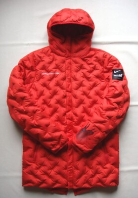 Nike x Undercover 3-in-1 Layered Fishtail Parka Jacket Red Size