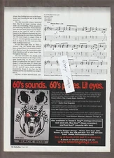Vintage 1997 SNARLING DOGS Magazine AD~EFFECTS PEDALS~Charlie Stringer's String