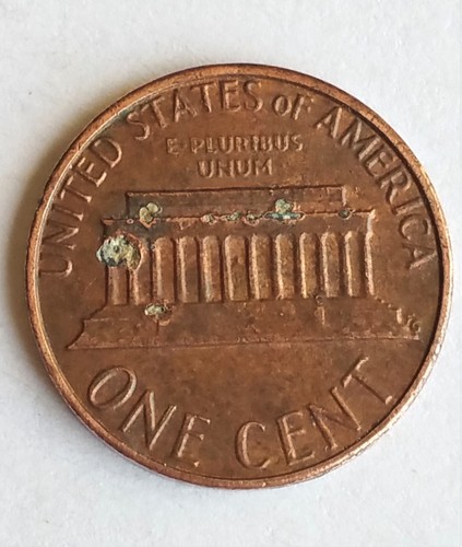 1982 D Lincoln Memorial Penny Sm Data, Zinco DDO, Fustelle Crepe, Placcatura Blister - Foto 2 di 12