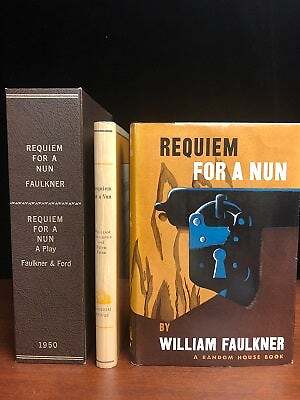 William Faulkner / Requiem For A Nun Signed 1st Edition 1959 | eBay