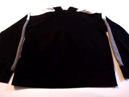 Camicia Rebook donna grande? Pullover nero quarto zip top allenamento performance - Foto 9 di 12