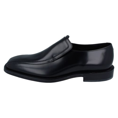 Mens Loake Seconds Slip On Shoe 1346B UK 9.5 Black - (A126) Un-Boxed EX-Display - Picture 3 of 10