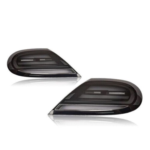 For VW Beetle 2013-2019 Smoke LED Tail Lights w/ Sequential Turn Rear Lamps 2PCS - Picture 3 of 7