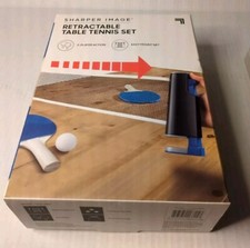 Professional Table Tennis Set 2 Ping Pong Paddles 3 Balls Retractable Net w/Bag