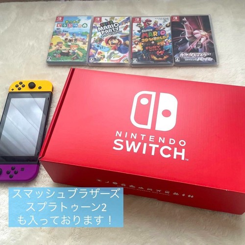 Nintendo Switch Store limited game body + game soft 6 piece set Used rare 8112MT - Picture 11 of 12