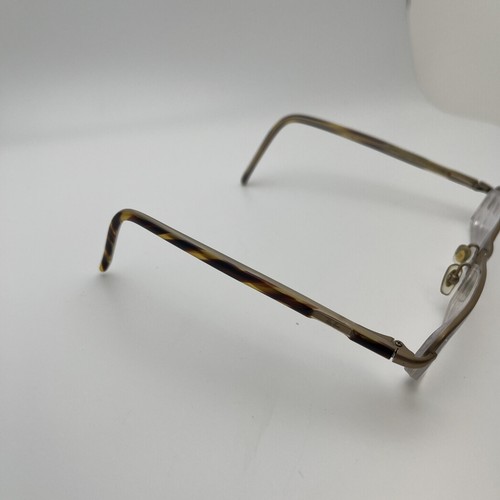RAY-BAN TITANIUM Eyeglasses Frames Only RB8612 1065 50-18-140 Gold/Tortoise. - Picture 4 of 13