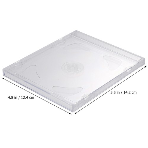 9 Pcs CD-Hülle Reisen Dvd Leerhüllen Aufbewahrungsbox Player Für Fernseher - Bild 11 von 12
