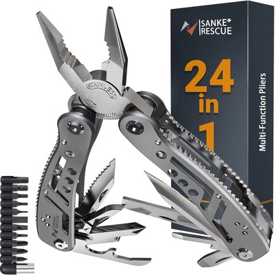 24-in-1 Multifunctional Universal Diagonal Pliers Wire Cutters Non-Slip Durable