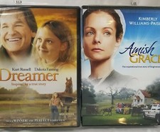 2 Faith DVDs  Amish Grace 2010 Kimberly Williams Paisley & Dreamer Kurt Russell
