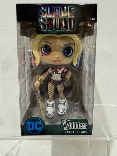 New! Funko Wobblers DC Comics HARLEY QUINN Suicide Squad Bobble Heads