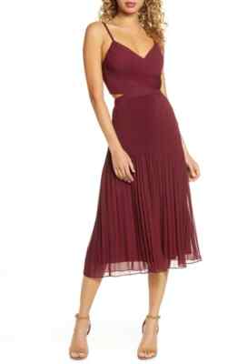 ali and jay pleated dress ALI & JAY | Dresses | Ali And Jay Pleated Maxi Dress Red Xs