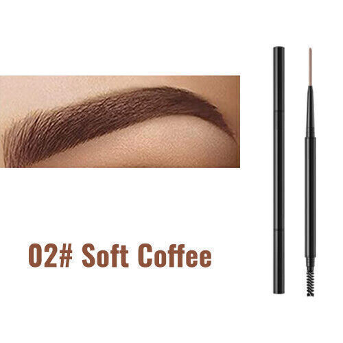 Double-end Waterproof Eyeliner Eyebrow Pencil Pen Brush Makeup Tools 1PC - Picture 28 of 34