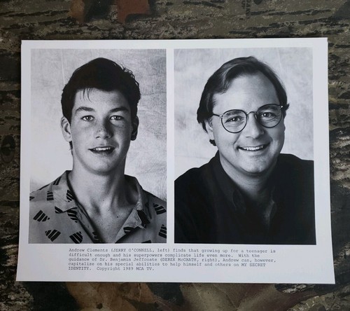 Vtg 1990 My Secret Identity Press Photo Kit Slides Jerry O' Connell TV - Picture 2 of 5
