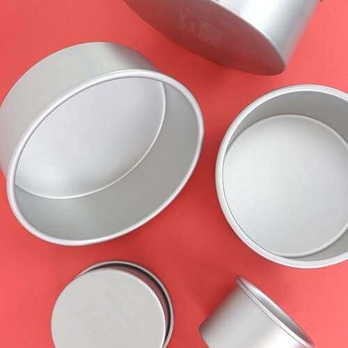 PME RND062 Anodised Aluminium Round Cake Pan 6 x 2-Inch Deep , Silver - Picture 3 of 3
