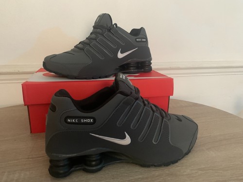 Shox NZ Avenve grigio nero taglia 6 UK / 40 EUR / 7 US - Foto 14 di 19