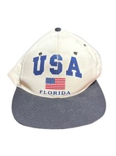 Nissan USA Florida Hat Cap SnapBack Logo Vintage