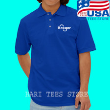 Kroger Store Men's Royal Blue Size S to 3XL
