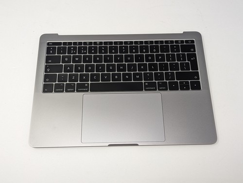 Original Apple MacBook Pro 13" A1708 2016 2017 Handauflage UK Tastatur Spacegrau - Bild 5 von 7