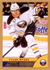 2013-14 Score Gold #42 Tyler Myers Buffalo Sabres