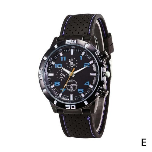 Herrenuhren Sportarmband Army Armband Quarz günstig Herrenuhr Geschenk Silikon Jungen - Bild 15 von 16