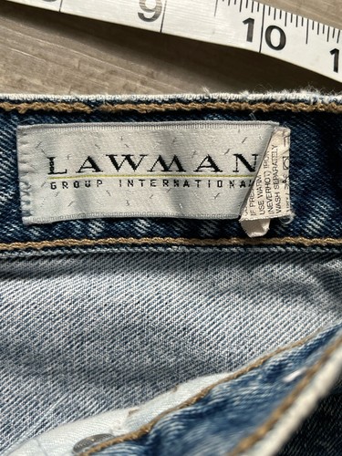 Vintage Lawman Jeans Women's Size 8 High Rise Mom 100% Cotton - Picture 6 of 12