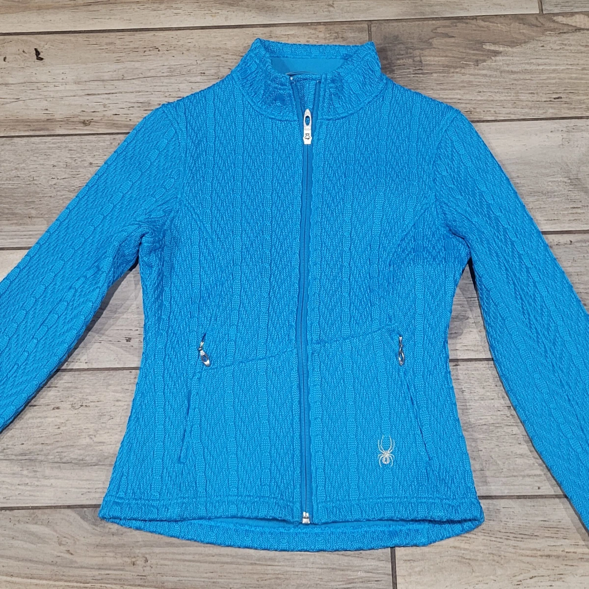 Spyder cable 2025 knit sweater