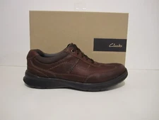 CLARKS MEN'S COTRELL COMFORT LIGHT WEIGHT  TOBACCO LEATHER 