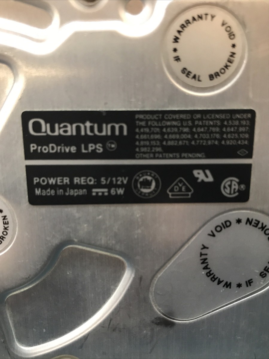 QUANTUM proDrive LPS 800-09-95 50pin SCSI HDD. PC Hard drive. | eBay