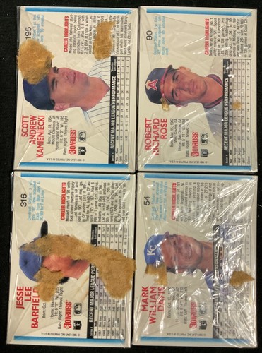 Nolan Ryan Career Series - 1992 Donruss 1992 - 4 Sealed Packs - Picture 2 of 2