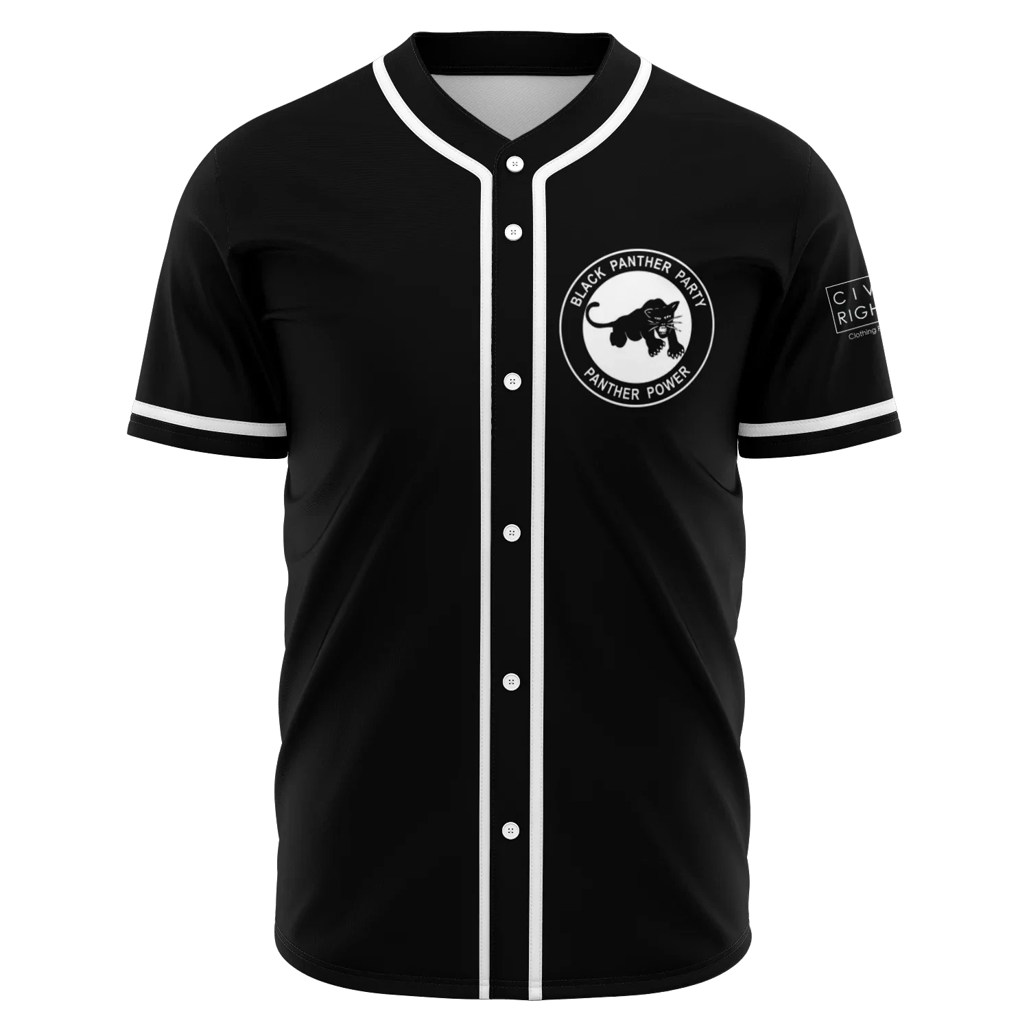 bl panther porty - Baseball Jersey