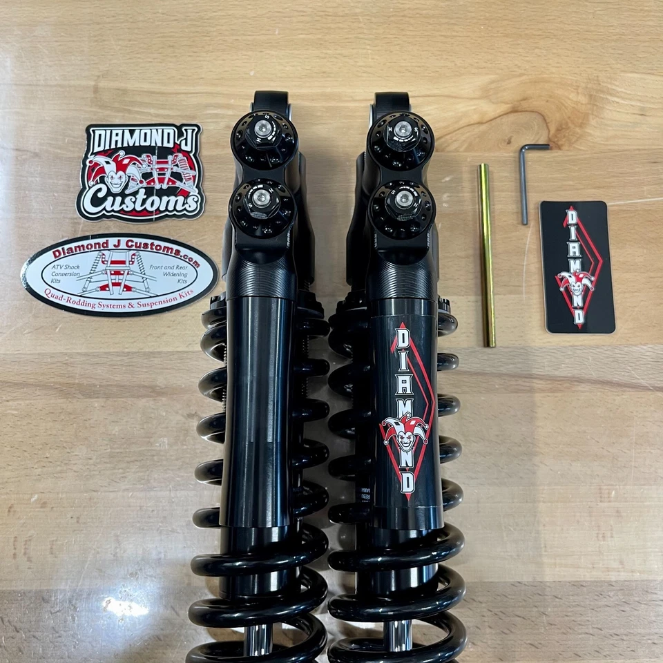 DIAMOND+ 320mm FRONT Lowering & 400mm REAR Shocks - Yamaha Raptor 125 or 250 - Image 4 of 4