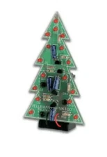 VELLEMAN Kit Electronic Christmas Tree With 16 LEDs MK100 Xmas Gadget
