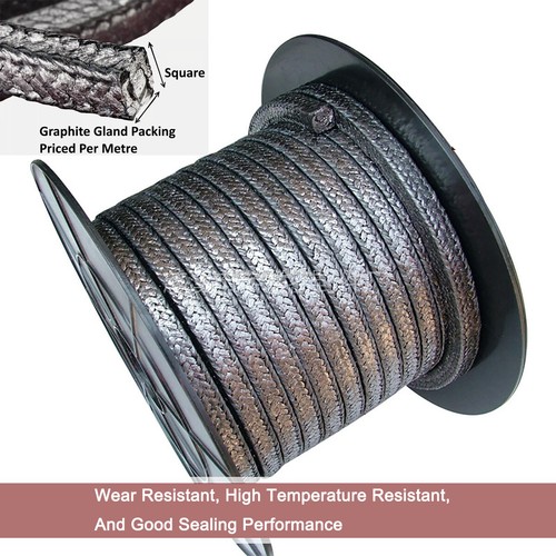 Gland Packing Graphite Shaft And Stem Usage (Various Sizes) 3mm-30mm Shaft Seal