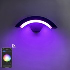 Smart Outdoor Wall Sconce Light LED RGBW Color Change APP Control Lamp Doorplate