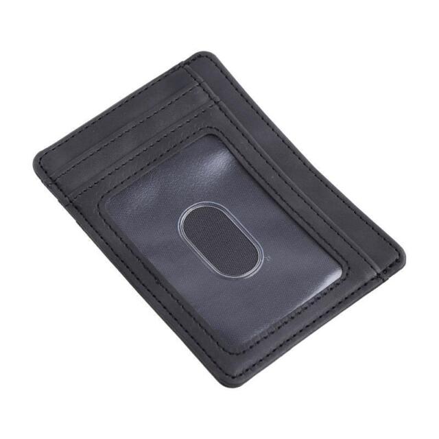 Minimalist Wallets for Men & Women RFID Front Pocket Leather Card Holder Wallet Minimalist Wallets for Men & Women RFID Front Pocket Leather Card Holder Wallet
