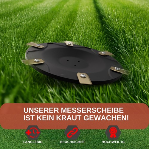 Premium 6er Messerscheibe für ECOVACS Goat O500, O800, O1200, G1-800, G1-2000 - Bild 7 von 10