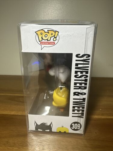 Funko Pop! Vinilo: Looney Tunes - Silvestre Cat (con Tweety Bird) #309 - Imagen 2 de 4