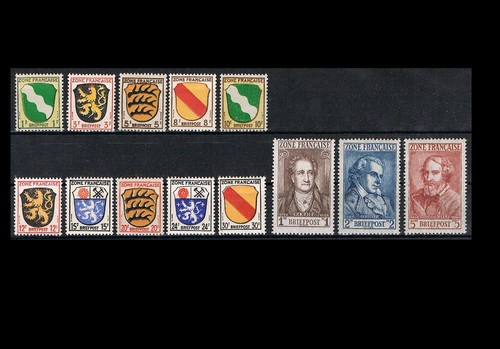Französische Zone: FZ Baden, RP, Württemberg, Allg. 1945-1949 zur Auswahl ** - Bild 9 von 37