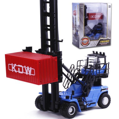 1:50 Alloy Diecast Container Stacker Model Stacker Truck Car Kids Toys Gifts - Picture 9 of 13
