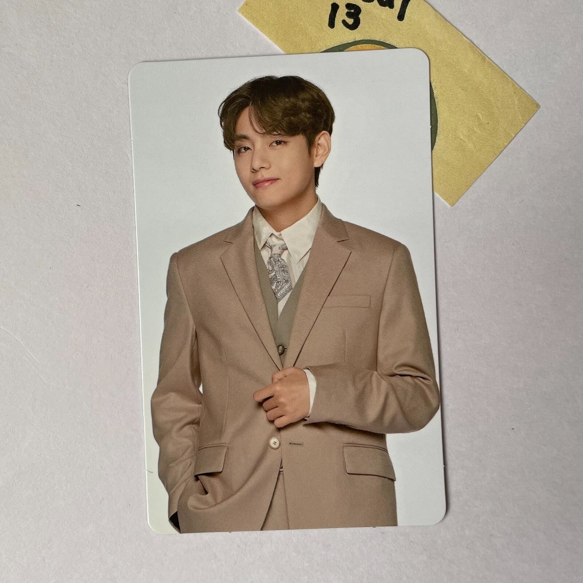BTS V Taehyung Official Photo Card Weverse Card Wallet (Tae only
